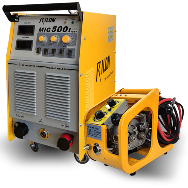 RILON MIG500I เครื่องเชื่อม MIG 500A ระบบป้อนลวดแยก